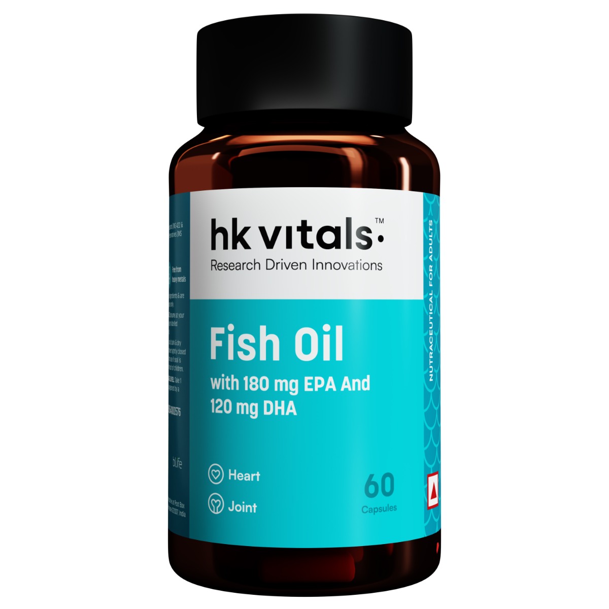 HK Vitals Fish Oil Capsule 1000mg For Heart And Joint Support