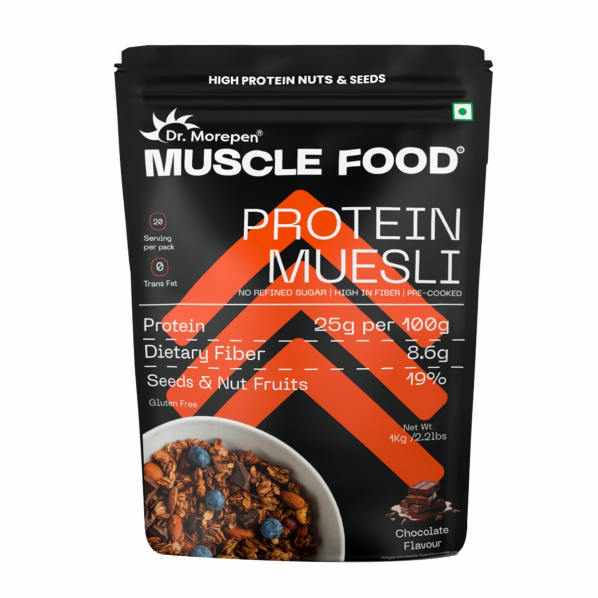 Dr. Morepen Protein Muesli A balanced blend for energy, nutrition & a healthy start-image-6