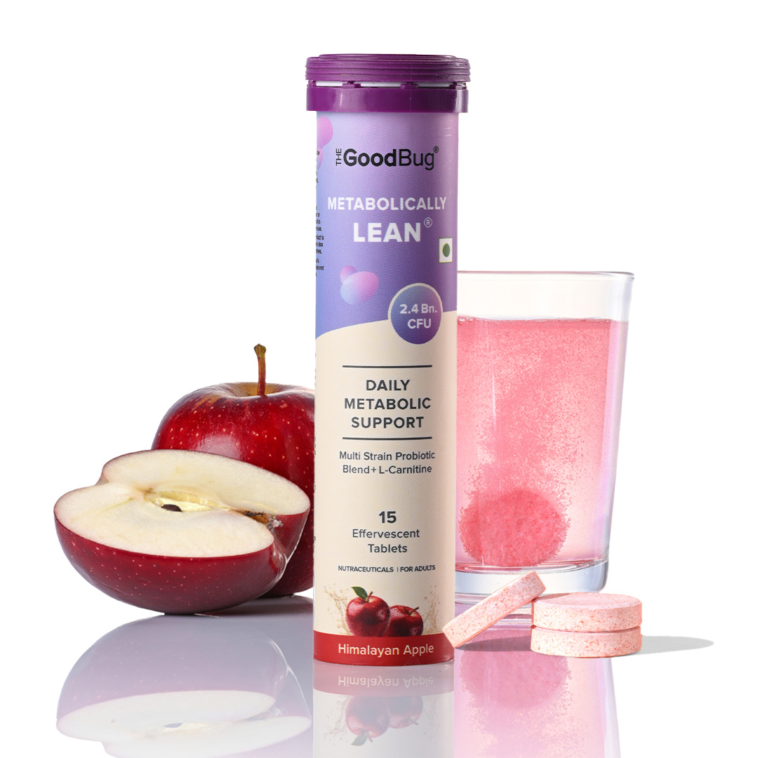 The Good Bug | Metabolically Lean | Effervescent Tablets with L-Carnitine & Probiotics | Supports Weight Management, Gut Health & Craving Control | 15 Tablets-image-22