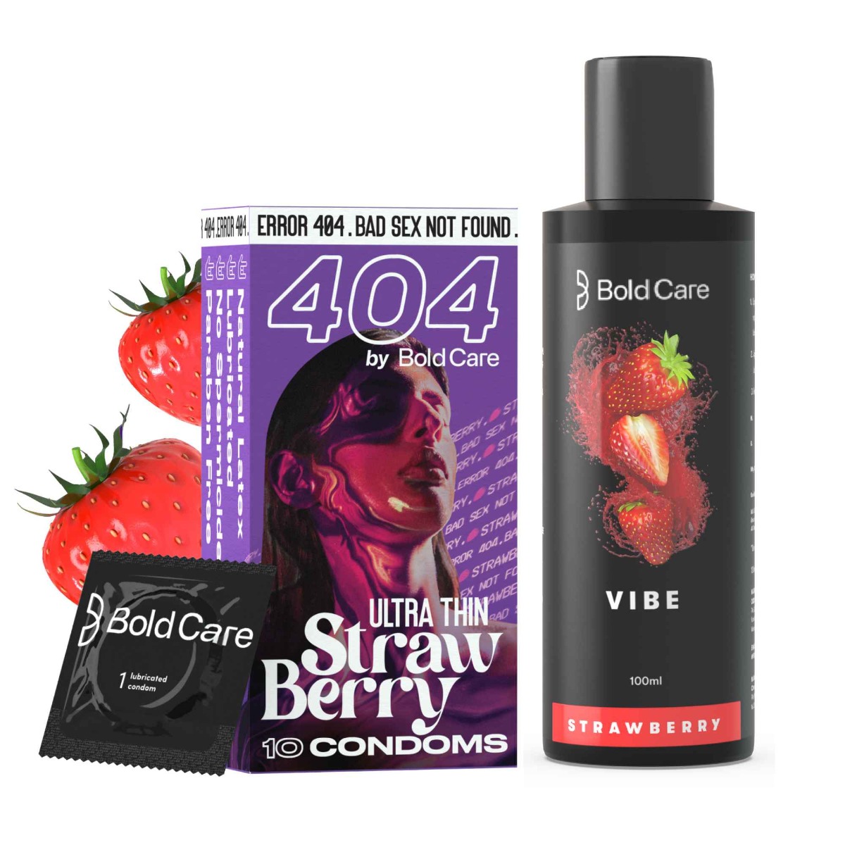 Save 51% on Bold Care Condom and Lubricant Combo for Comfortable Intimacy